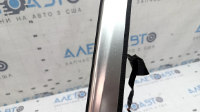 Prag exterior stânga față Infiniti QX50 19-23 cromat cu iluminare din spate, zgârieturi