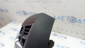 Ornamente consolă centrală spate Infiniti QX50 19-21 negre cu crom, cu deflector, zgârieturi