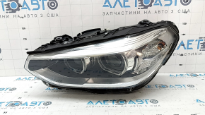 Фара передняя левая в сборе BMW X3 G01 18-21 галоген+LED, с уплотнителем, тычки