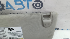 Vizor dreapta Infiniti QX50 19-25 gri, fără cârlig, curățabil chimic