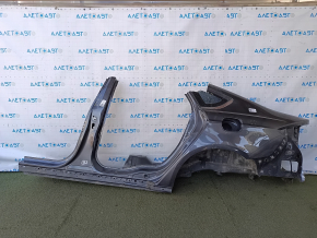 Aripă spate stânga Ford Fusion mk5 13-20 tăiată cu stâlp central, grafit, funduri