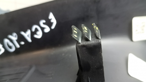 Ornament prag ușă stânga față Ford Escape MK4 20-26 negru, uzat, zgârieturi, elemente de fixare rupte