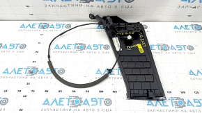 Ornament arc spate stânga BMW X3 G01 18-21 negru, cu mâner și cablu, zgârieturi