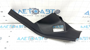 Ornament prag interior stânga spate BMW X3 G01 18-24 negru, uzat