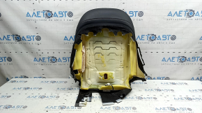 Tapițeria spătarului scaunului șoferului pentru Infiniti QX50 19-21 este din piele neagră cu perforații, încălzire și ventilație