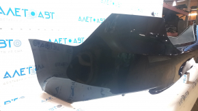 Бампер задний голый Toyota Camry v70 18-24 L/LE/XLE без парктроников, синий, царапины