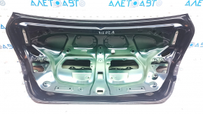 Крышка багажника Toyota Camry v70 18-24 без спойлера, синий 221, тычки, царапины