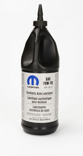 Масло трансмиссионное Mopar Axle 70w-70 gl-5, 0,946л, синтетик