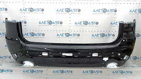 Bara spate nefinisată BMW X3 G01 18-21 X-Line pentru senzori de parcare, fără bara de remorcare, neagră, zgârieturi, îndoitură