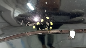 Bara spate nefinisată BMW X3 G01 18-21 X-Line pentru senzori de parcare, fără bara de remorcare, neagră, zgârieturi, îndoitură