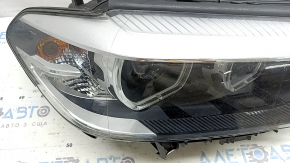 Фара передняя правая в сборе BMW 5 G30 17-20 LED Corona Rings S524A с креплением, под полировку, не работает DRL