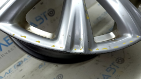 Диск колесный R18x7.5J ET 52.5 Ford Escape MK3 17-19 тип 3, бордюрка, полезла краска