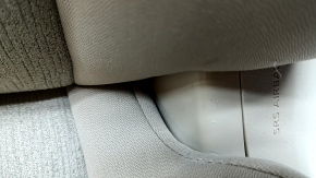 Scaun șofer pentru Toyota Camry v70 20-24 cu airbag, electric, încălzit, material textil bej, inserție gri, cusături gri, curățabil chimic, zgârieturi, abraziune, rugină pe cadru