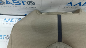 Scaun șofer pentru Toyota Camry v70 20-24 cu airbag, electric, încălzit, material textil bej, inserție gri, cusături gri, curățabil chimic, zgârieturi, abraziune, rugină pe cadru