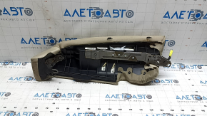 Боковушка заднего сидения левая Toyota Camry v70 21-24 ткань бежевая, с подушкой, под химчистку