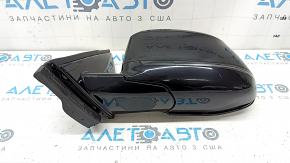 Зеркало боковое левое в сборе BMW X3 G01 18-24 5 пинов, поворотник, автозатемнение, черное, царапины