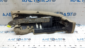 Боковушка заднего сидения правая Toyota Camry v70 21-24 ткань бежевая, с подушкой, под чистку