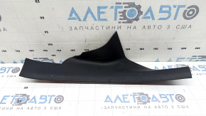 Ornament prag interior spate dreapta BMW 5 G30 17-23 negru, zgârieturi