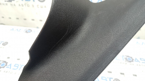 Ornament prag interior spate dreapta BMW 5 G30 17-23 negru, zgârieturi