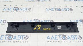 Накладка порога внутренняя передняя левая BMW 5 G30 17-23 черная, царапины, под чистку