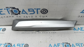 Ornament grilă inferioară bară față dreapta BMW X3 G01 18-21 gri, cu prinderi