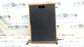 Spătar banchetă spate stânga BMW 5 G30 17-23 piele Dakota, maro deschis lcro coniac, linie Sport