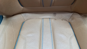 Сиденье пассажирское BMW 5 G30 17-20 с airbag, электрическое, кожа Dakota, светло-коричневая lcro cognac, Sport, с подголовником, под химчистку