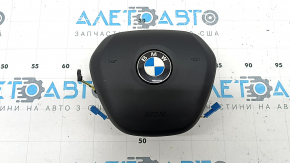 Подушка безопасности airbag в руль водительская BMW X3 G01 20-24 черная тип 1, царапины