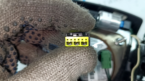 Airbag în volan, partea șoferului, BMW X3 G01 18-24, negru, tip 1, zgârieturi