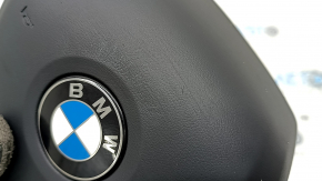 Airbag în volan, partea șoferului, BMW X3 G01 18-24, negru, tip 1, zgârieturi