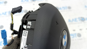 Airbag în volan, partea șoferului, BMW X3 G01 18-24, negru, tip 1, zgârieturi