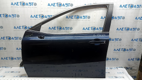 Дверь в сборе передняя левая Toyota Camry v70 18-23 keyless, синий 221, тычка, в клею, тычка на хроме