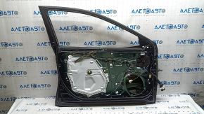 Дверь в сборе передняя левая Toyota Camry v70 18-23 keyless, синий 221, тычка, в клею, тычка на хроме