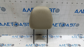 Подголовник передний левый Toyota Camry v70 21-21 ткань бежевая, серая строчка, под чистку