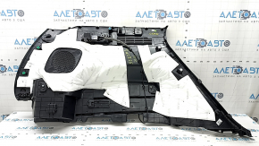 Ornament arc dreapta Hyundai Tucson 22-26 negru 1.6T HEV, PHEV, pentru subwoofer, cu cârlige, ornament și mâner, suport ornament rupt, zgârieturi