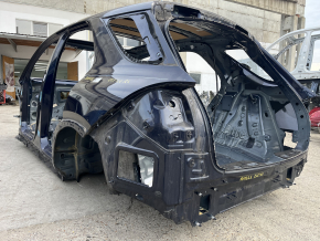 Четверть крыло задняя левая Mercedes W167 GLE 20-26 на кузове, синяя