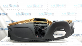 Торпедо передняя панель с AIRBAG BMW 5 G30 17-20 черный с светло-коричневым, под проекцию