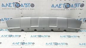Нижняя накладка переднего бампера BMW X3 G01 18-21 без молдинга, серая, X-Line, тычки