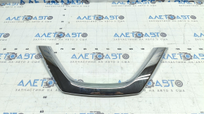 Молдинг решетки радиатора grill Nissan Rogue Sport 17-19