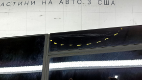 Ansamblu trapă panoramică Infiniti QX50 19-25, cortină gri, curățabil chimic, zgârieturi pe sticlă