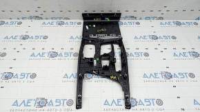 Set panouri decorative consolă centrală pentru BMW 5 G30 17-23 Fineline Ridge, aspect lemn, zgârieturi