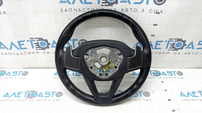 Volan nefinisat BMW X3 G01 18-24, piele, negru, fără încălzire, cu padele, uzat, necesită curățare