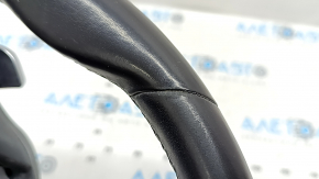 Volan nefinisat BMW X3 G01 18-24, piele, negru, fără încălzire, cu padele, uzat, necesită curățare