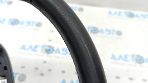 Volan nefinisat BMW X3 G01 18-24, piele, negru, fără încălzire, cu padele, uzat, necesită curățare