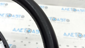 Volan nefinisat BMW X3 G01 18-24, piele, negru, fără încălzire, cu padele, uzat, necesită curățare