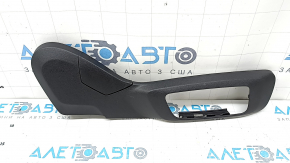 Ornamente scaun pasager, lateral dreapta BMW X3 G01 18-19, negru, 2 piese, zgârieturi