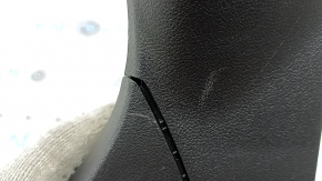 Ornamente scaun pasager, lateral dreapta BMW X3 G01 18-19, negru, 2 piese, zgârieturi