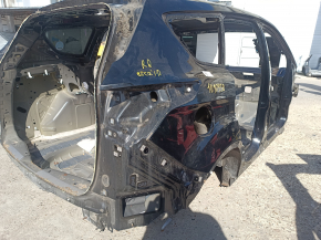 Aripă spate dreapta Ford Escape MK3 13-19 neagră pe caroserie, cu proeminențe