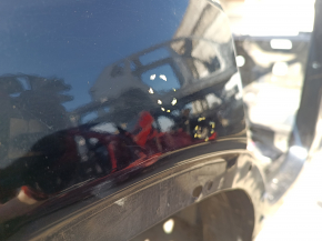 Aripă spate dreapta Ford Escape MK3 13-19 neagră pe caroserie, cu proeminențe