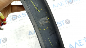 Ornament arc aripă spate stânga VW Tiguan 18-24 structură, fixare ruptă, fixare ruptă, crăpată